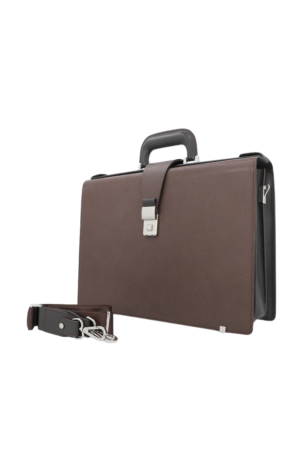 Casnom Dark Brown Ladies Hand Bag